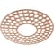 Ekena Millwork Fink Wood Fretwork Pierced Ceiling Medallion, Cherry, 26"OD x 9 1/2"ID x 1/4"T CMWP26X26X0250FFCH - alternate 3